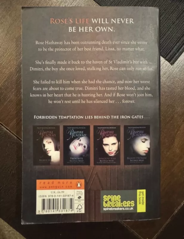 Vampire Academy: Spirit bound - Richelle Mead, knyga 3