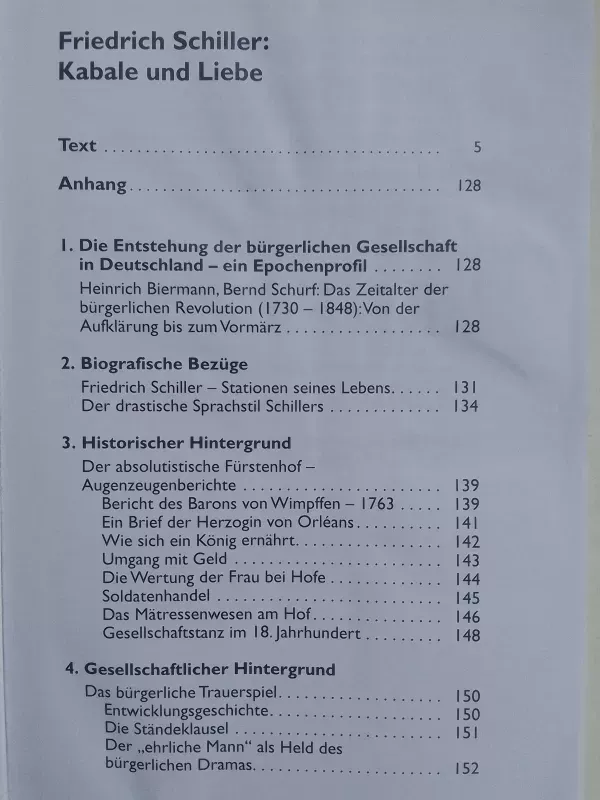 Kabale und Liebe. Mit Materialien. EinFach Deutsch - Helge Seemann, knyga 5