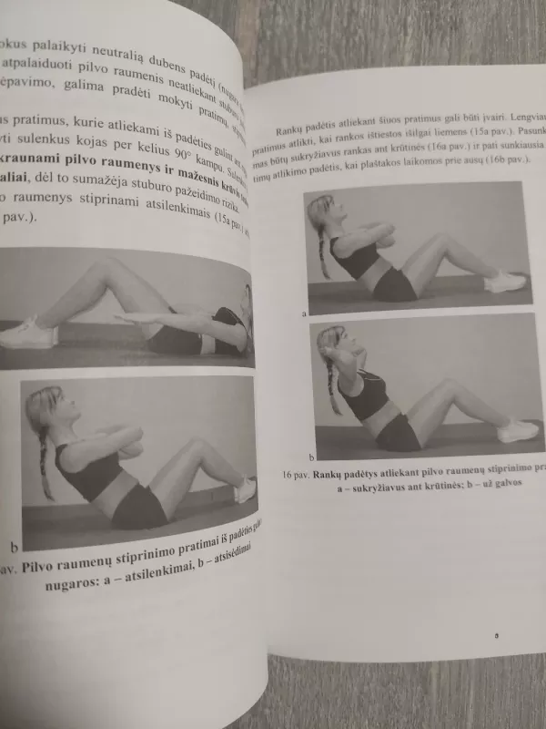 Stuburo stabilizavimo pratimai nugaros skausmo valdymas - Vilma Dudonienė, knyga 4