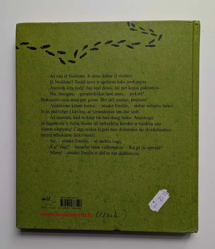 Emilis ir sekliai - Erich Kastner, knyga 4