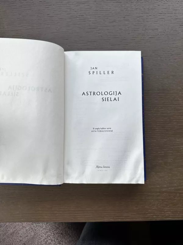 Astrologija sielai - Jan Spiller, knyga 4