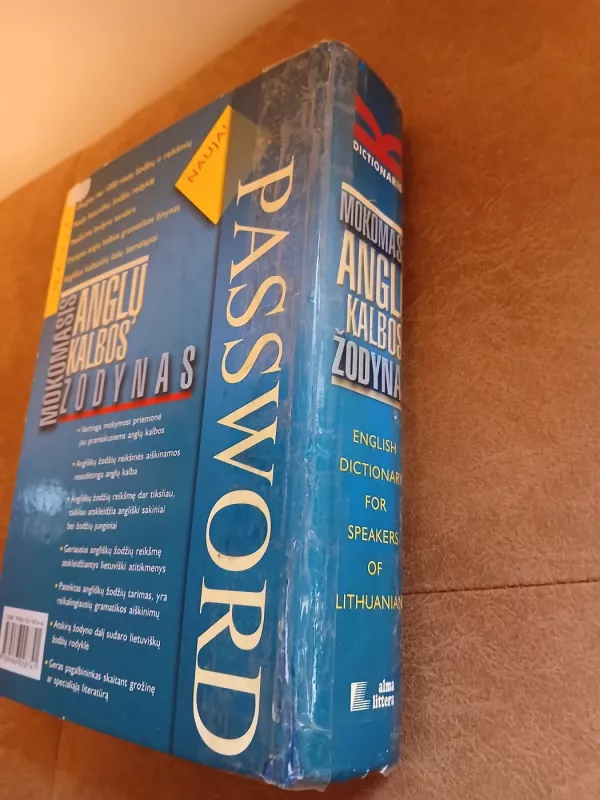 Mokomasis anglų kalbos žodynas. Password - K Dictionaries, knyga 3