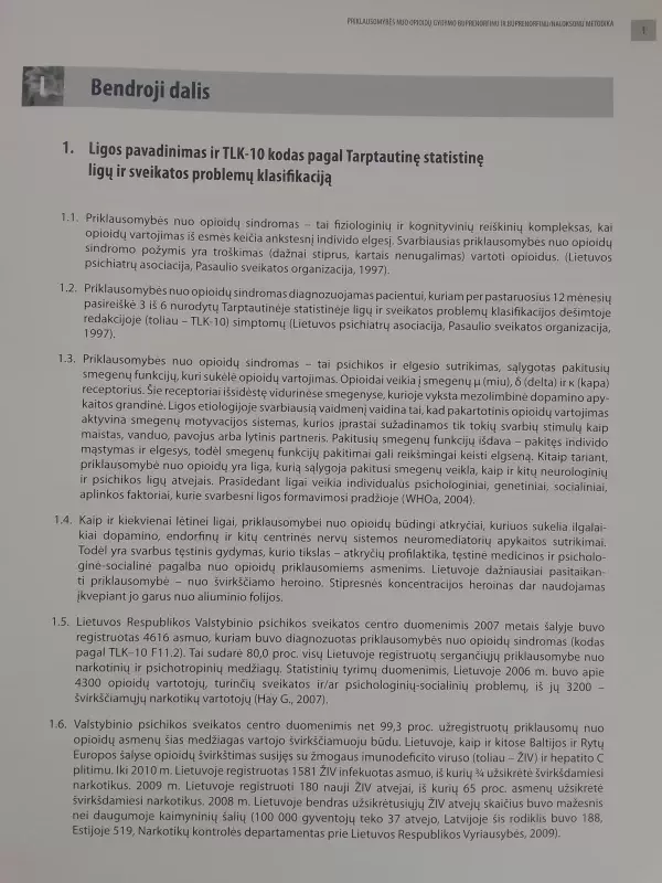 Priklausomybės nuo opioidų gydymo buprenorfinu ir buprenorfinu/naloksonu metodika - Autorių Kolektyvas, knyga 4