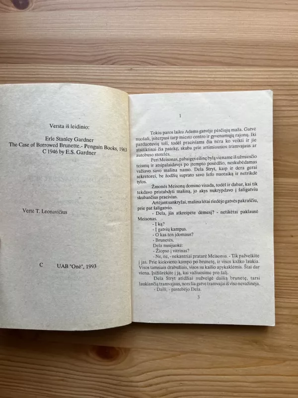 Ieškoma graži brunetė - Erle Stanley Gardner, knyga 3