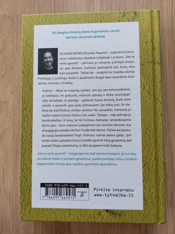 Dėl ko verta gyventi - Richard Roper, knyga 3