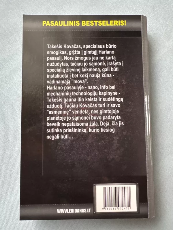 Įniršio formos - Richard Morgan, knyga 3