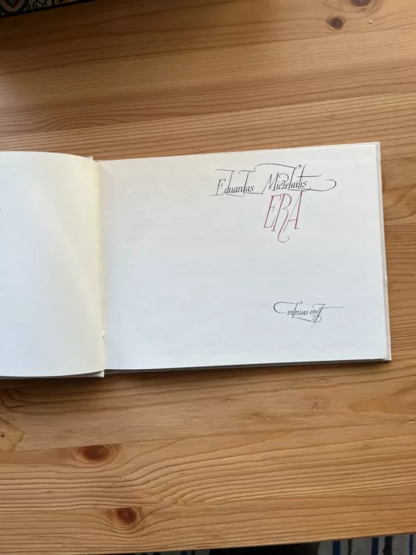 Era - Eduardas Mieželaitis, knyga 3