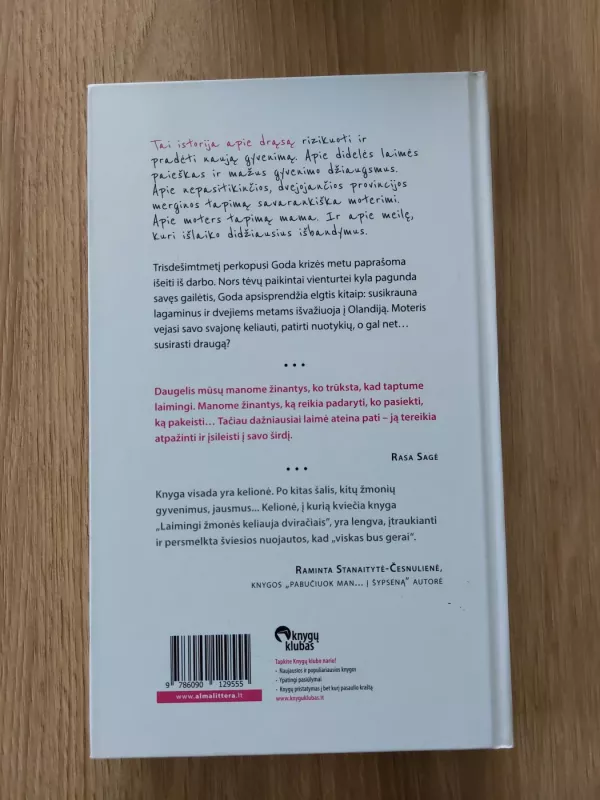 Laimingi žmonės keliauja dviračiais - Rasa Sagė, knyga 3