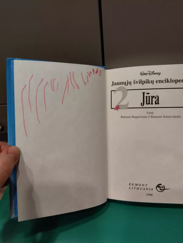 Jaunųjų švilpikų enciklopedija. Jūra - Walt Disney, knyga 3