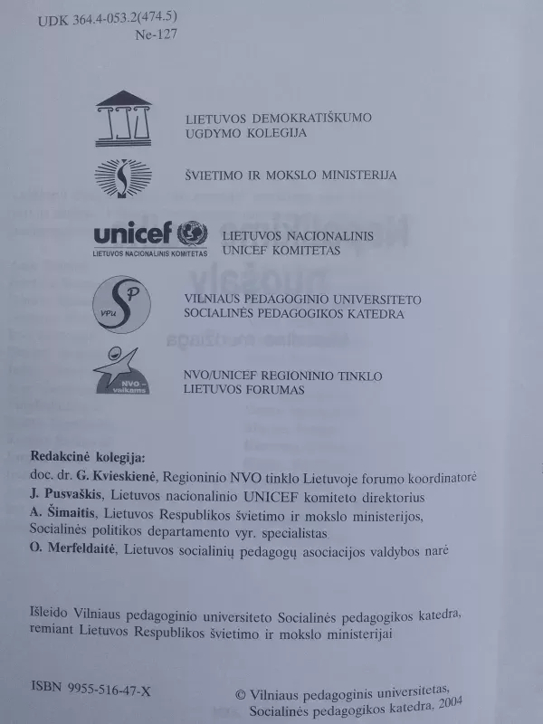 Nepalikime vaiko nuošaly - Autorių Kolektyvas, knyga 5