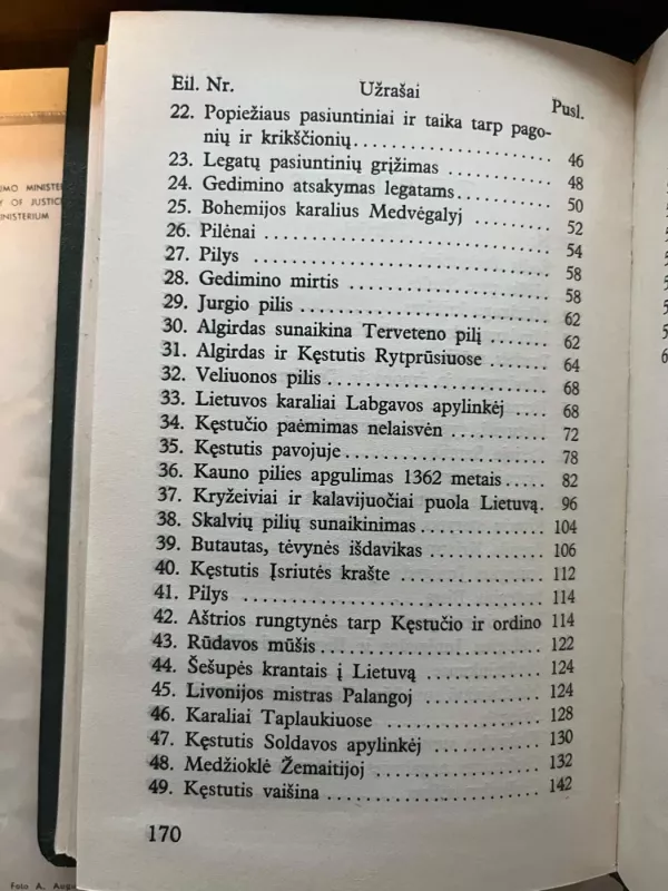 Lietuvių tautos istorijos šaltiniai (I ir II dalys) - J. Užpurvis, knyga 3