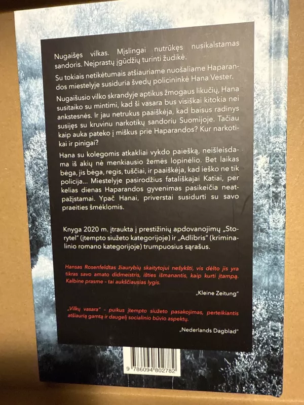 Vilkų vasara - Hans Rosenfeldt, knyga 3