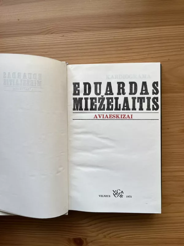 Aviaeskizai - Eduardas Mieželaitis, knyga 3