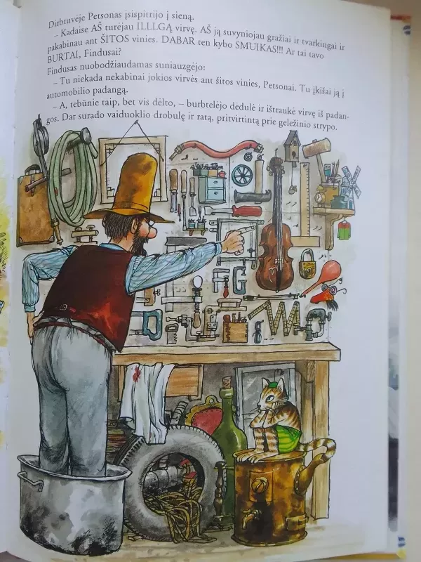 Petsono tortas. Lapių medžioklė - Svenas Nordkvistas, knyga 5