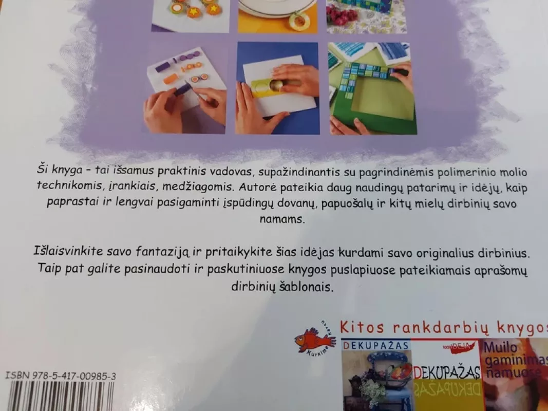 Polimerinis molis. 17 lengvai įgyvendinamų projektų - Emma Ralph, knyga 6