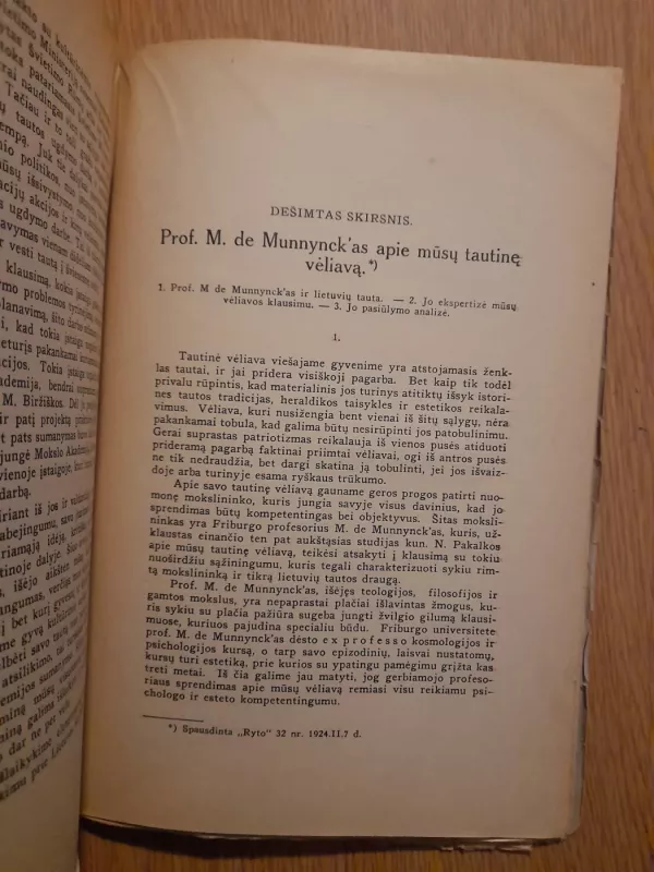 Lietuvių tauta ir jos ugdymas - S. Šalkauskis, knyga 4