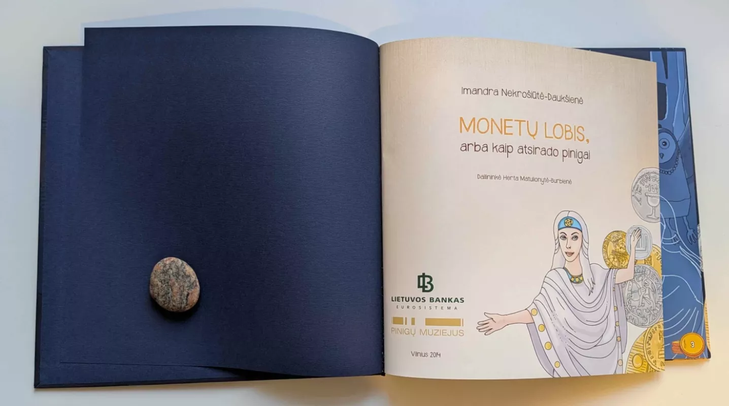 Monetų lobis, arba kaip atsirado pinigai - Imandra Nekrošiūtė-Daukšienė, knyga 3