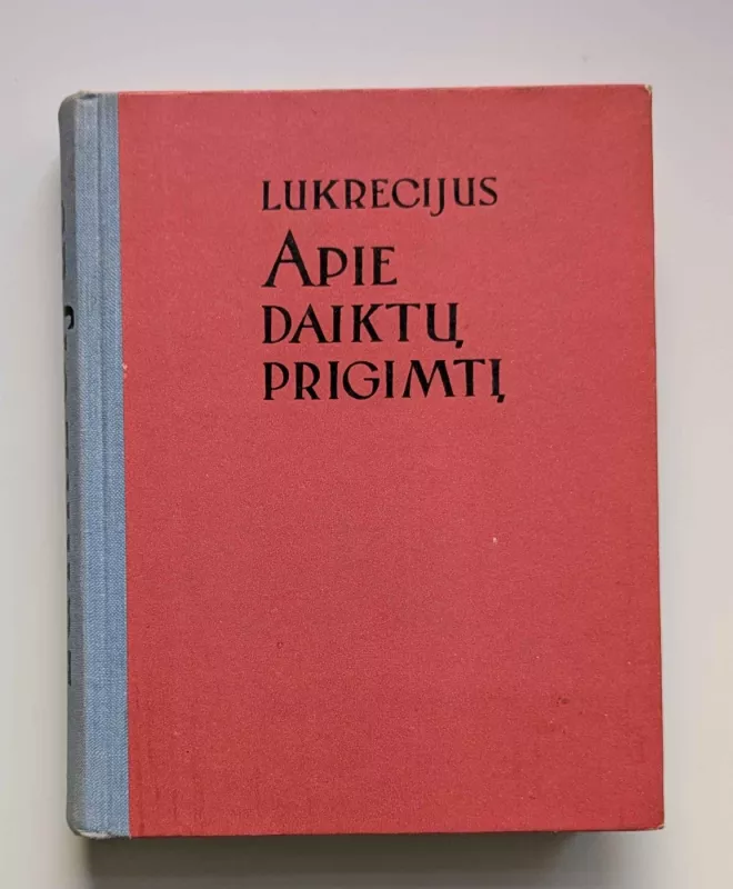Apie daiktų prigimtį - Lukreciju s, knyga 2