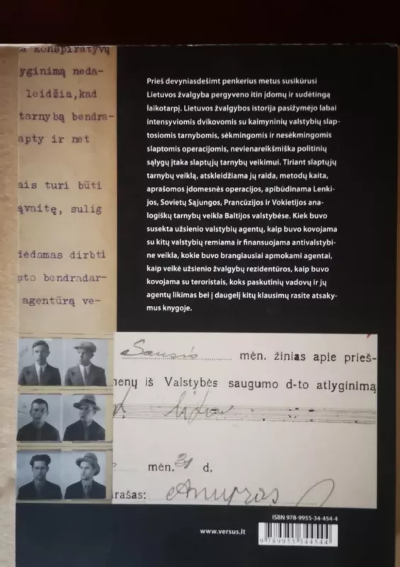 Lietuvos žvalgyba 1918-1940 metais - Arvydas Anušauskas, knyga 3