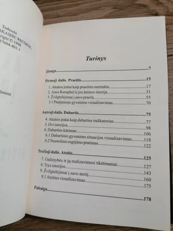 Akasos įrašas gyvenimo knyga - Kevin J. Todeschi, knyga 4