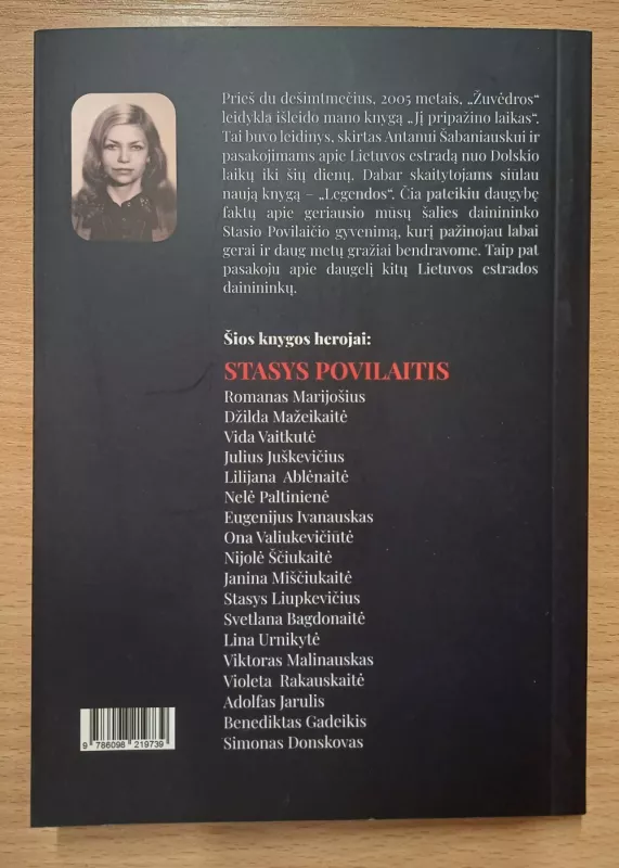 Legendos. Knyga apie Stasį Povilaitį ir kitus Lietuvos estrados dainininkus - Nijolė Tallat-Kelpšaitė, knyga 3