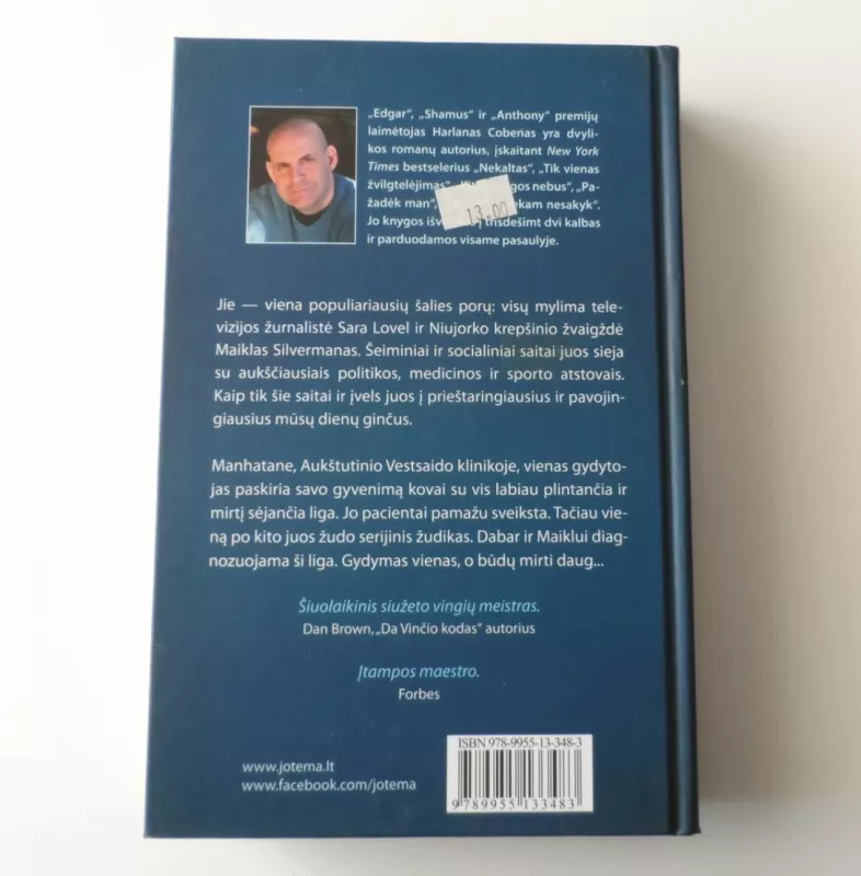 Stebuklingas išgijimas - Harlan Coben, knyga 3