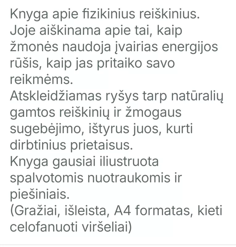 Energijos naudojimas - Autorių Kolektyvas, knyga 3