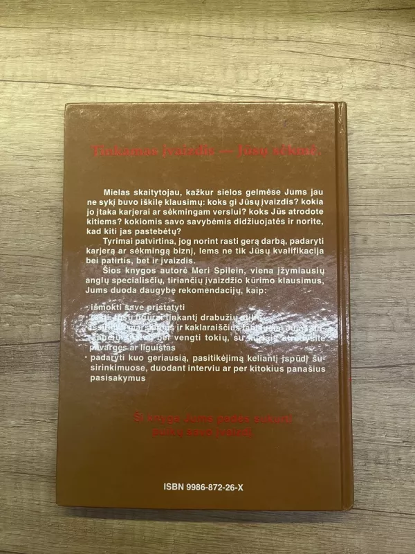 Vyro įvaizdis - Meri Spilein, knyga 3