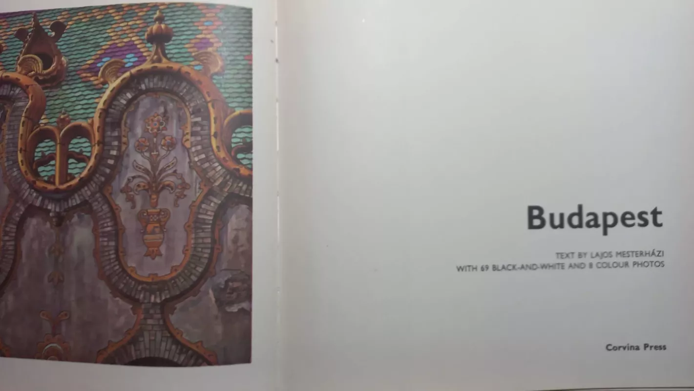 Budapest - Lajos Mesterházi, knyga 3