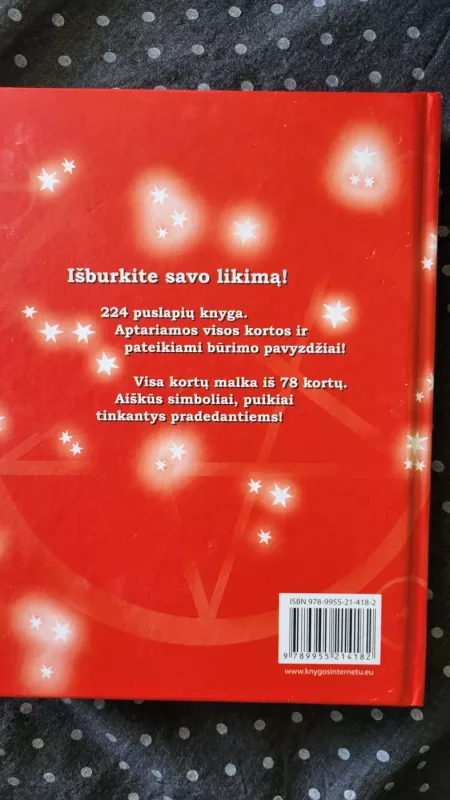 TARO Išmokite burti kortomis - Juliet Sharman-Burke, knyga 3