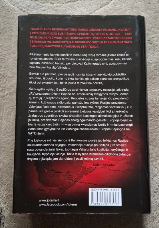 Invazija - Tom Clancy, knyga 3