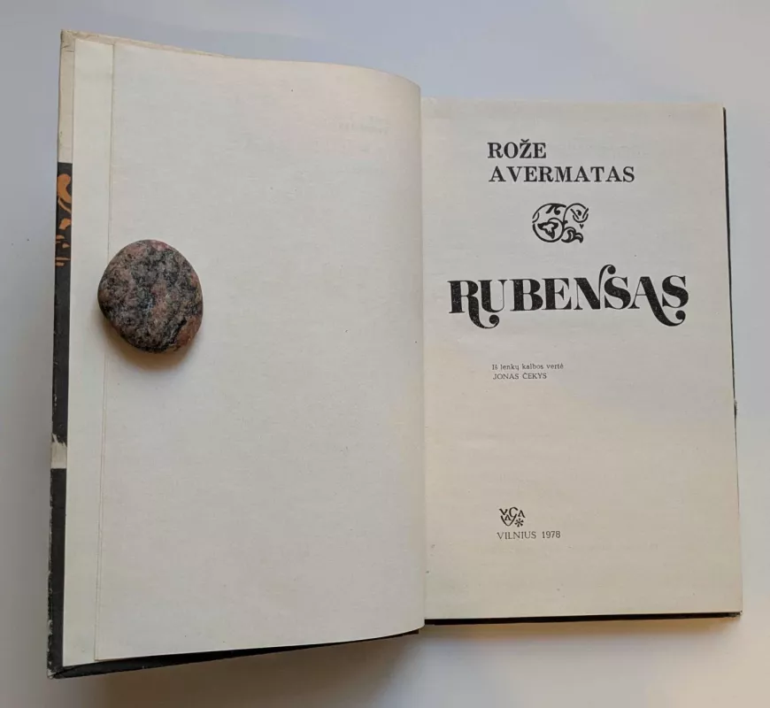 Rubensas - Rože Avermatas, knyga 3