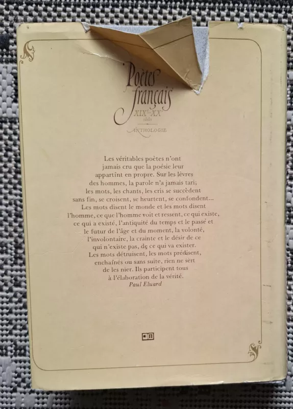 Poetes francais XIX-XX siecles - Autorių kektyvas, knyga 3