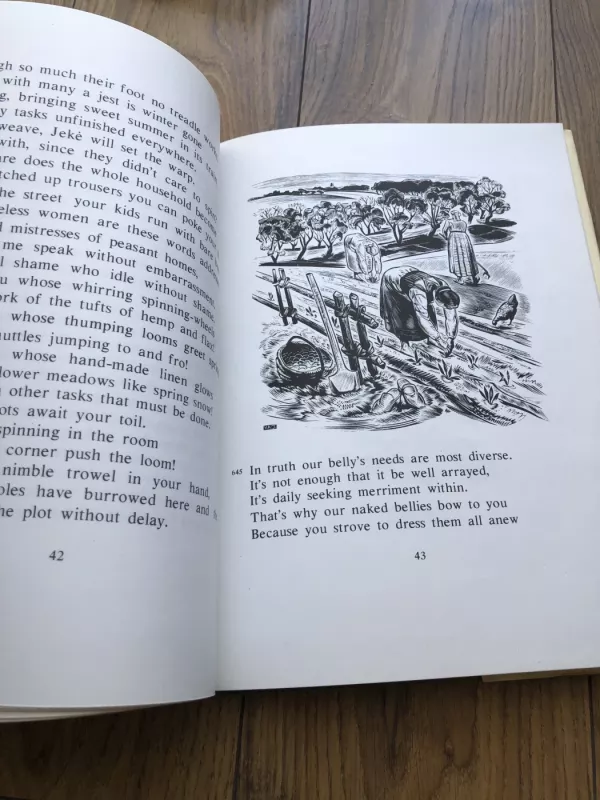 The Seasons - Kristijonas Donelaitis, knyga 4