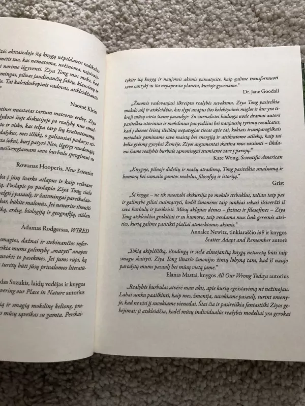 Realybės burbulas - Ziya Tong, knyga 6