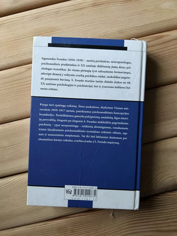 Psichoanalizės įvadas. Paskaitos - Sigmund Freud, knyga 3