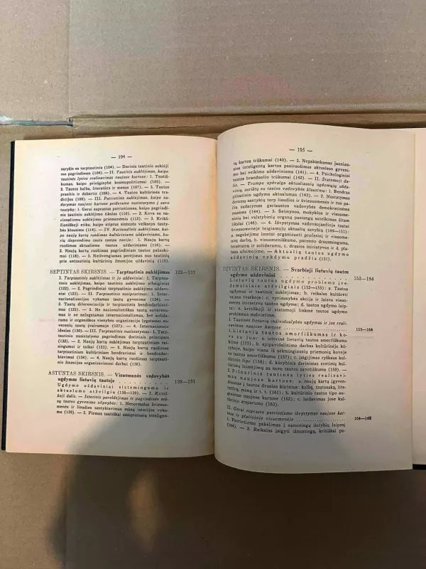 Lietuvių tauta ir jos ugdymas - S. Šalkauskis, knyga 6