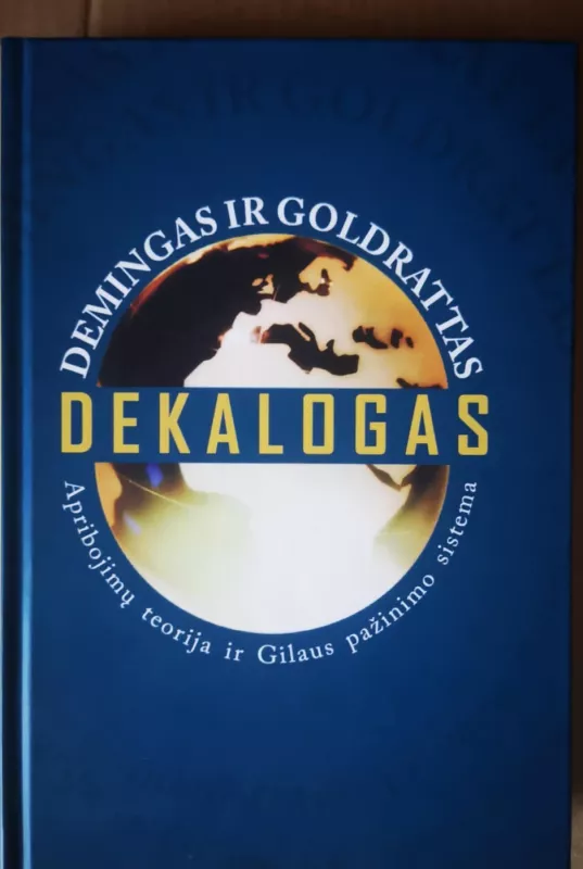 Dekalogas. Apribojimų teorija ir Gilaus pažinimo sistema - Autorių Kolektyvas, knyga 2