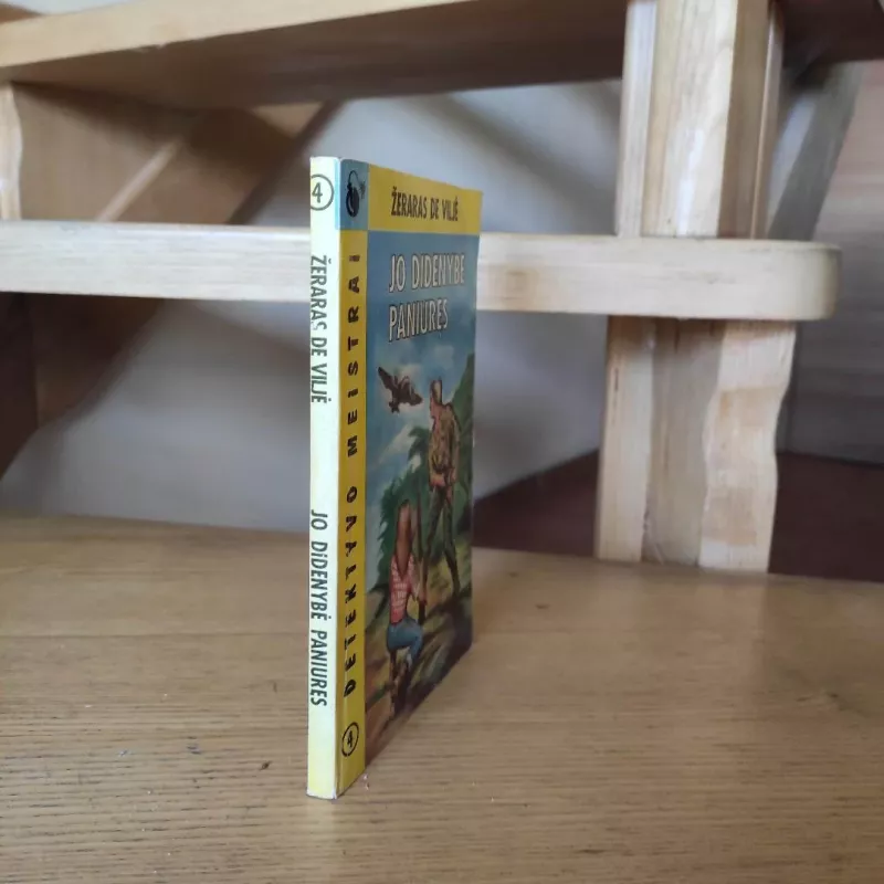 Jo didenybė paniuręs - Žeraras de Viljeras, knyga 5