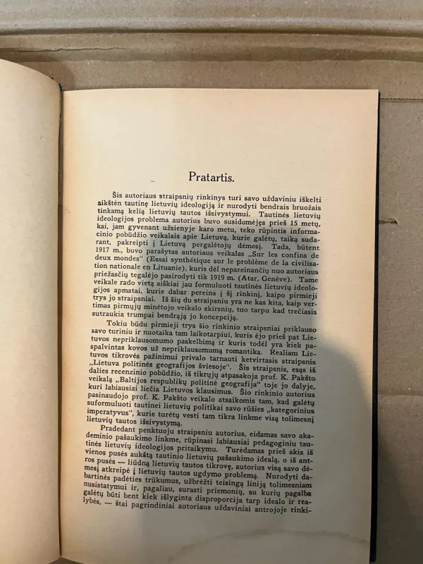 Lietuvių tauta ir jos ugdymas - S. Šalkauskis, knyga 4