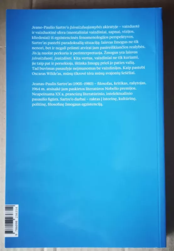 Įsivaizduojamybė - Jean-Paul Sartre, knyga 3