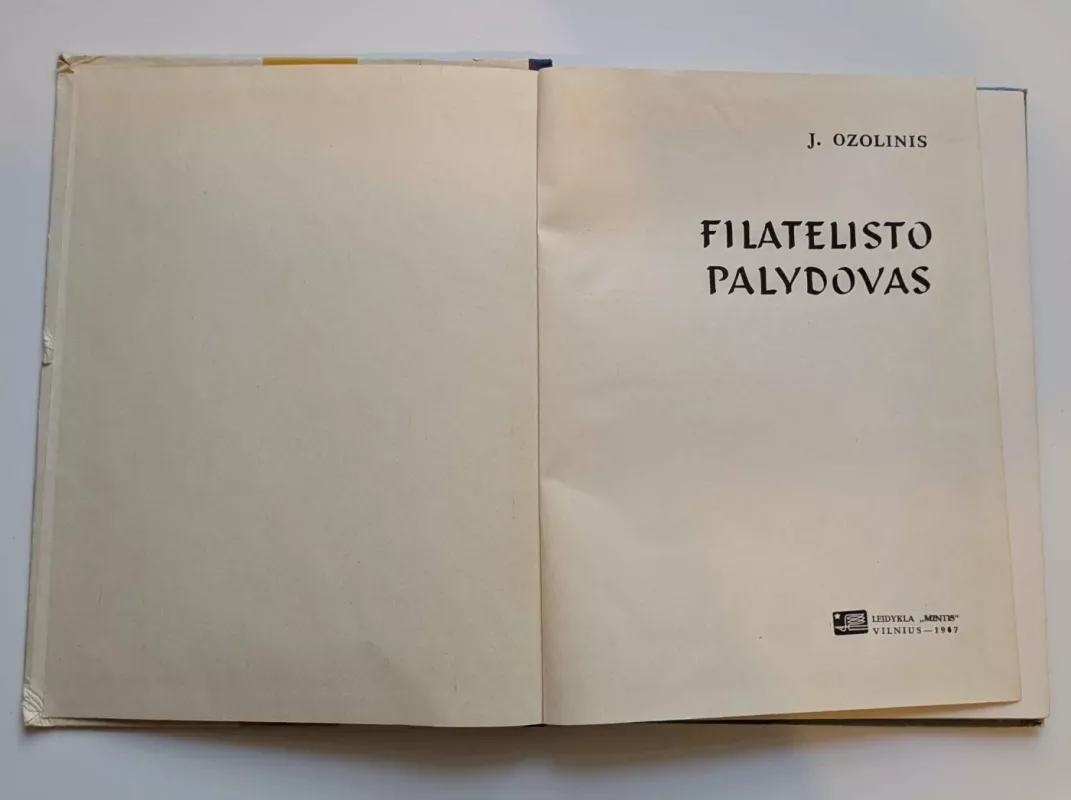 Filatelisto palydovas - J. Ozolinis, knyga 4