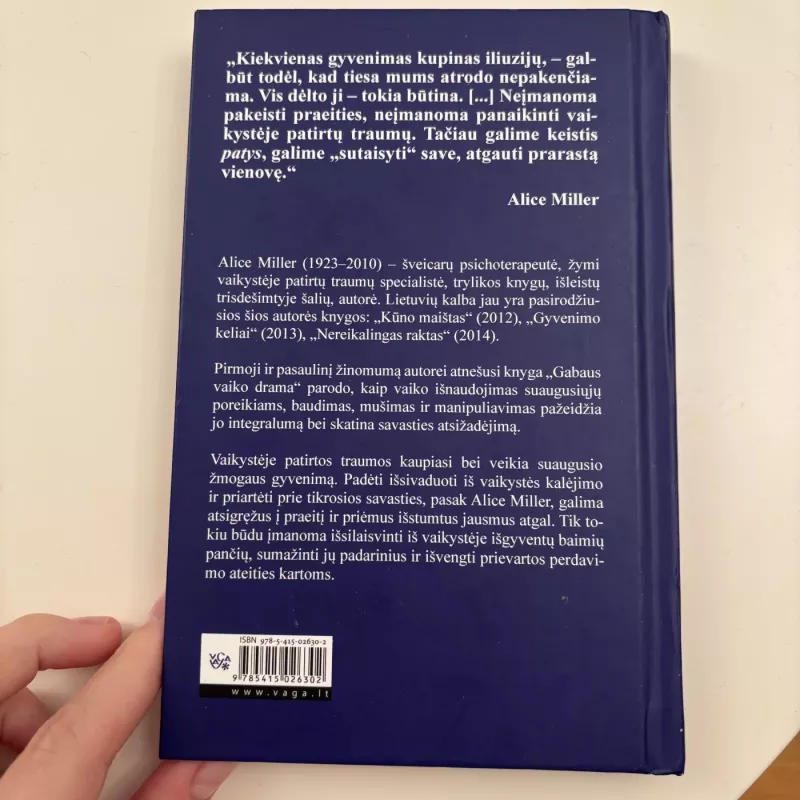 Gabaus vaiko drama - Alice Miller, knyga 3