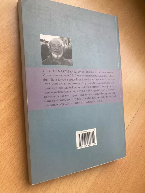 Reikšmių poetika - Kęstutis Nastopka, knyga 4