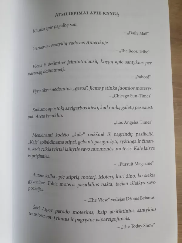 Kodėl vyrai veda kales. Kaip pavergti ir ilgam užvaldyti vyro širdį - Sherry Argov, knyga 3