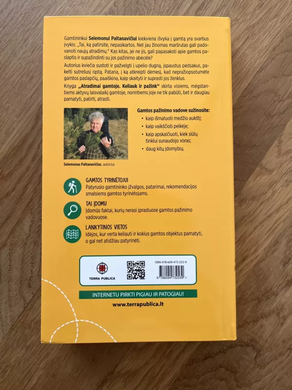 Atradimai gamtoje - Selemonas Paltanavičius, knyga 5