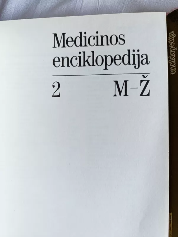 Medicinos enciklopedija (2 tomai) - Autorių Kolektyvas, knyga 4