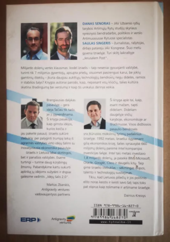 Idėjų šalis: Izraelio ekonomikos stebuklas - Senor Dan, Saul Singer, knyga 4