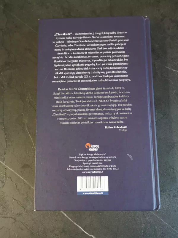 Čiauškutė - Resat N Guntekin, knyga 3