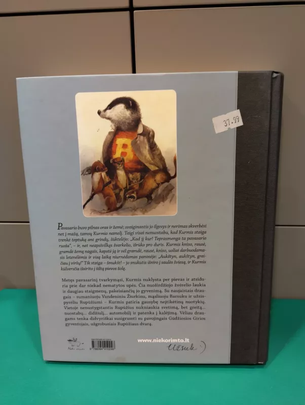 Vėjas gluosniuose - Kenneth Grahame, knyga 3